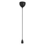 Nordlux Delux Pendulum Metallo Nero | Adatto per 1x E27