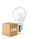 Confezione Multipack 10x Philips Corepro LED Bulbo E27 Pera Ghiaccio 10.5W 1521lm - 830 Luce Calda -  | Sostitutiva 100W