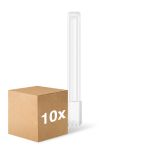 Confezione Multipack 10x Ledvance Dulux-L LED 12W - 830 Luce Calda -  | 4-Pin - Sostitutiva 24W