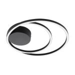 Eglo Luce da soffitto Ruotale Aluminium Acciaio Nero 36W 4400lm - 830 Luce Calda -  | IP20
