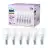 Confezione Multipack 6x Philips Bulbo LED E14 Pera Ghiaccio 5W 470lm - 827 Bianco Molto Caldo