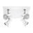 Eglo Luce da soffitto Tamara 1 Acciaio Bianca Cromo 4x2.8W 4x250lm - 830 Luce Calda -  | IP44 - Incl. 4x GU10