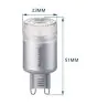 Philips Corepro LED Capsule G9 2.3W 215lm - 827 Bianco Molto Caldo | Dimmerabile - Sostitutiva 25W