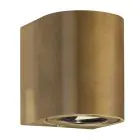 Nordlux Canto 2 Luce Da Parete Ottone Oro Up & Down 10.6W 500lm - 830 Luce Calda - 