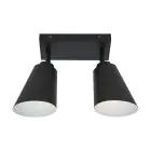 It's about RoMi Luce da soffitto Bremen Ferro Nero | Adatto per 2x E27 