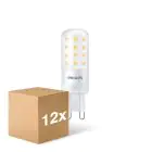 Confezione Multipack 12x Philips CorePro LED Capsule G9 Ghiaccio 4W 480lm - 827 Bianco Molto Caldo | Dimmerabile - Sostitutiva 40W