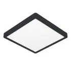 Eglo Luce da soffitto Fueva 6 Plastica Nero 13W 2100lm - 827-840-865 CCT